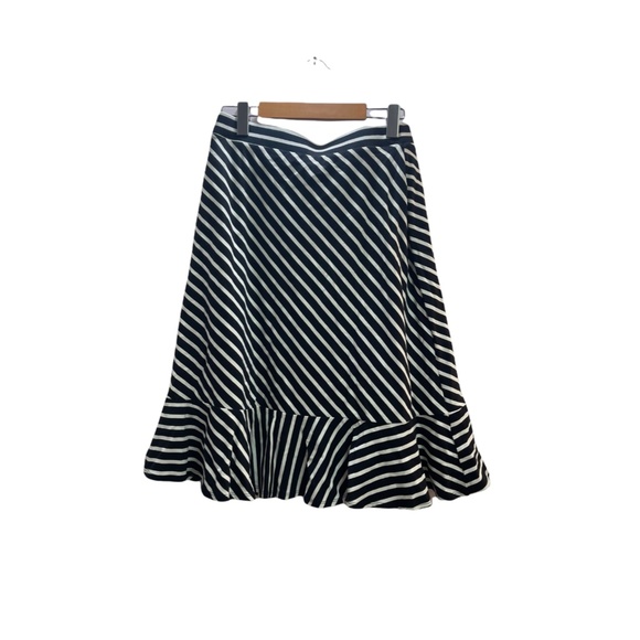 Talbots stripe flare skirt NWT - Picture 3 of 4